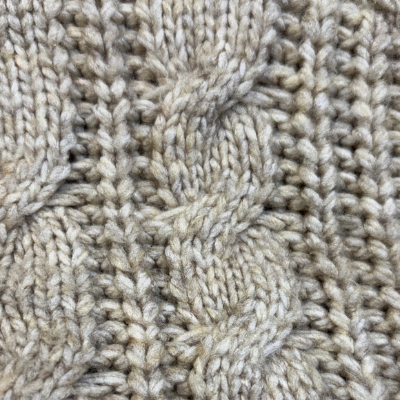 Worthington Beige Cable Knit Turtleneck Sweater - Picture 7 of 7